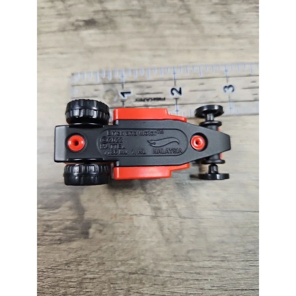 Hot Wheels Brick and Motor Red Diecast 1/64 Mattel Loose Toy Car